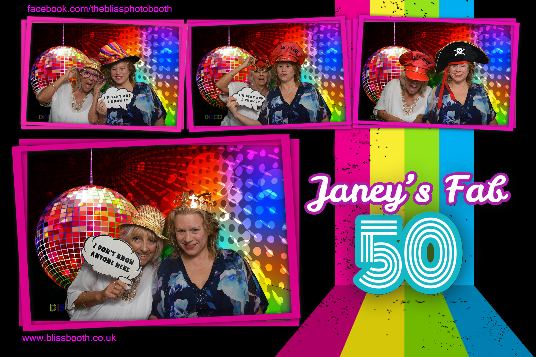 Janey's Fab 50 | View more photos from the event at gallery.blissbooth.co.uk/u/BlissBooth/Janeys-Fab-50